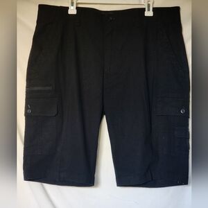 Black Cargo Shorts